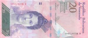 20 Bolivares 2014